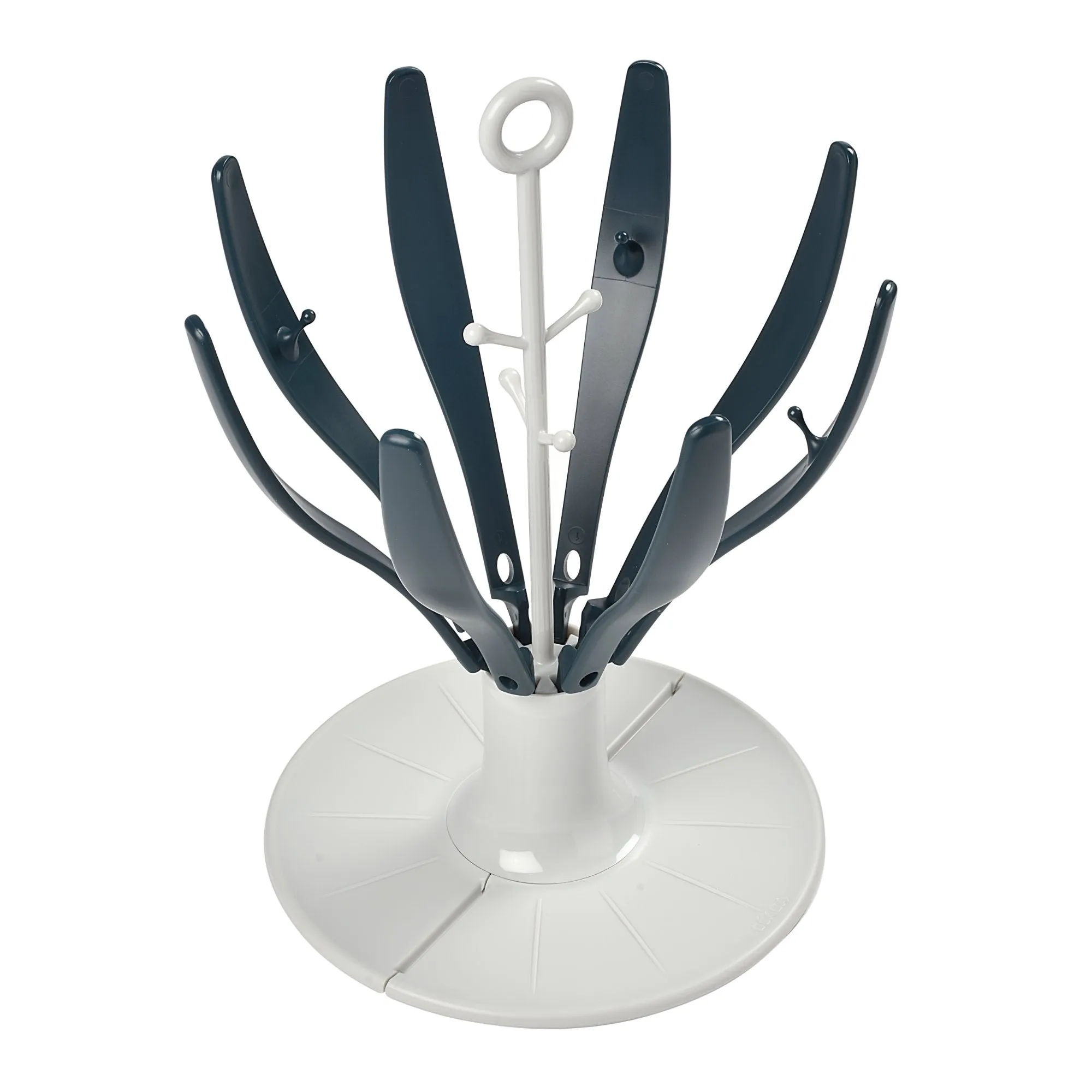 Flower Foldable Drying Rack - Dark Blue