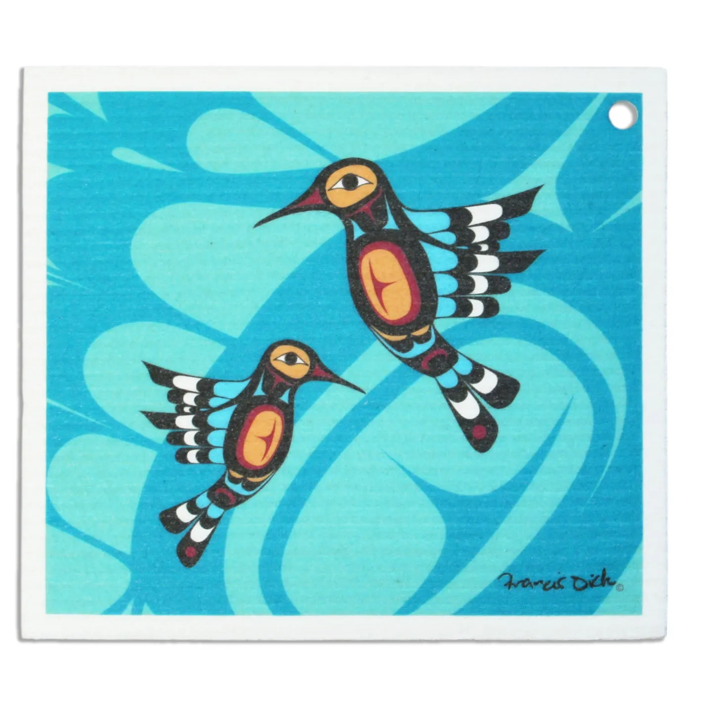 Francis Dick Hummingbird Eco-Dish Cloth