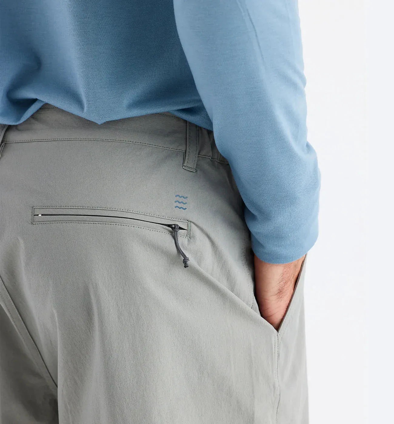 Free Fly Men's Latitude Short in Cement