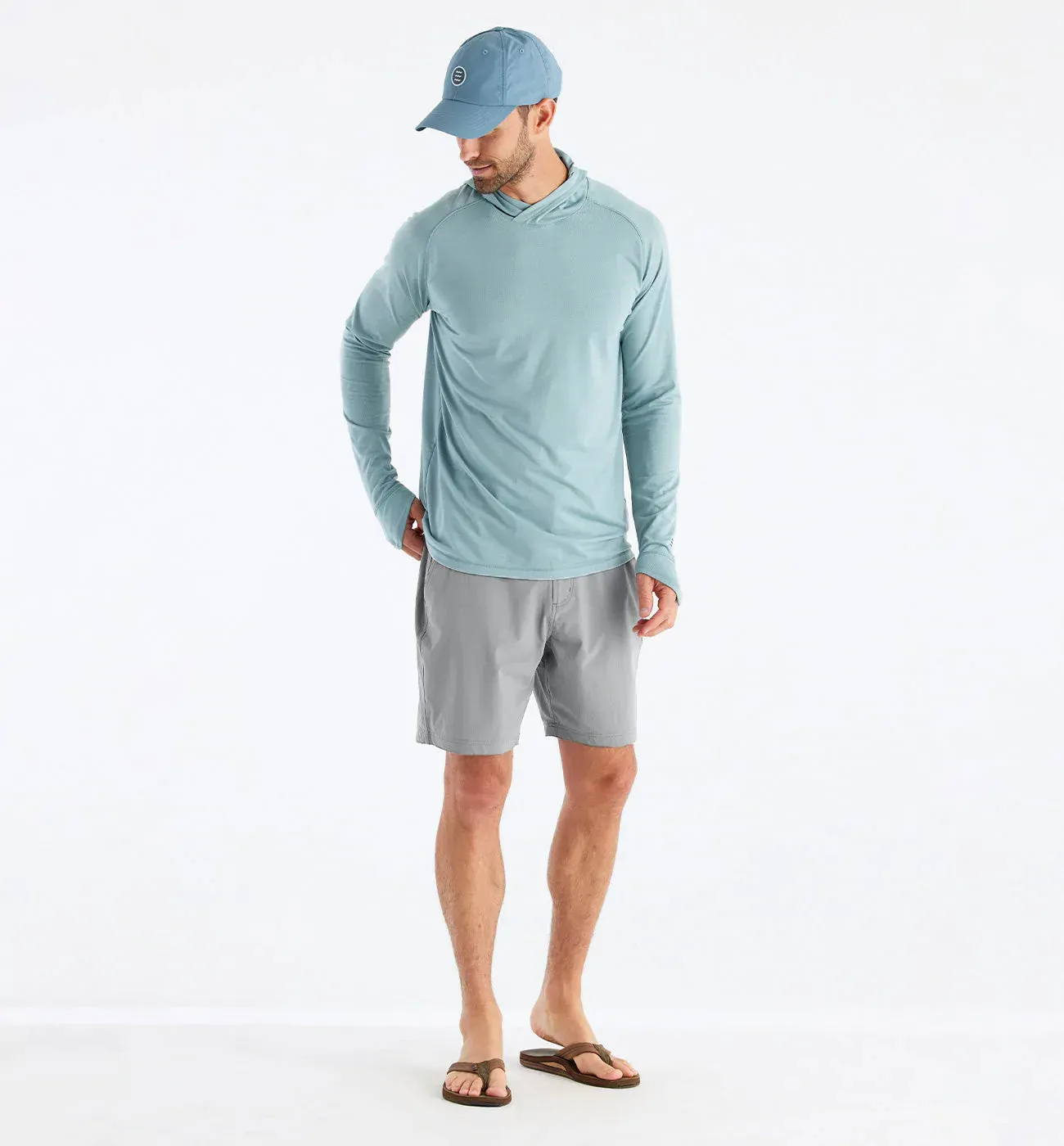 Free Fly Men's Latitude Short in Cement