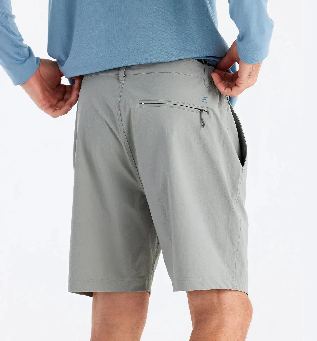 Free Fly Men's Latitude Short in Cement
