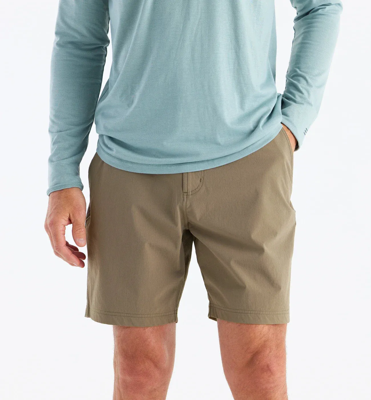 Free Fly Men's Latitude Short in Coriander