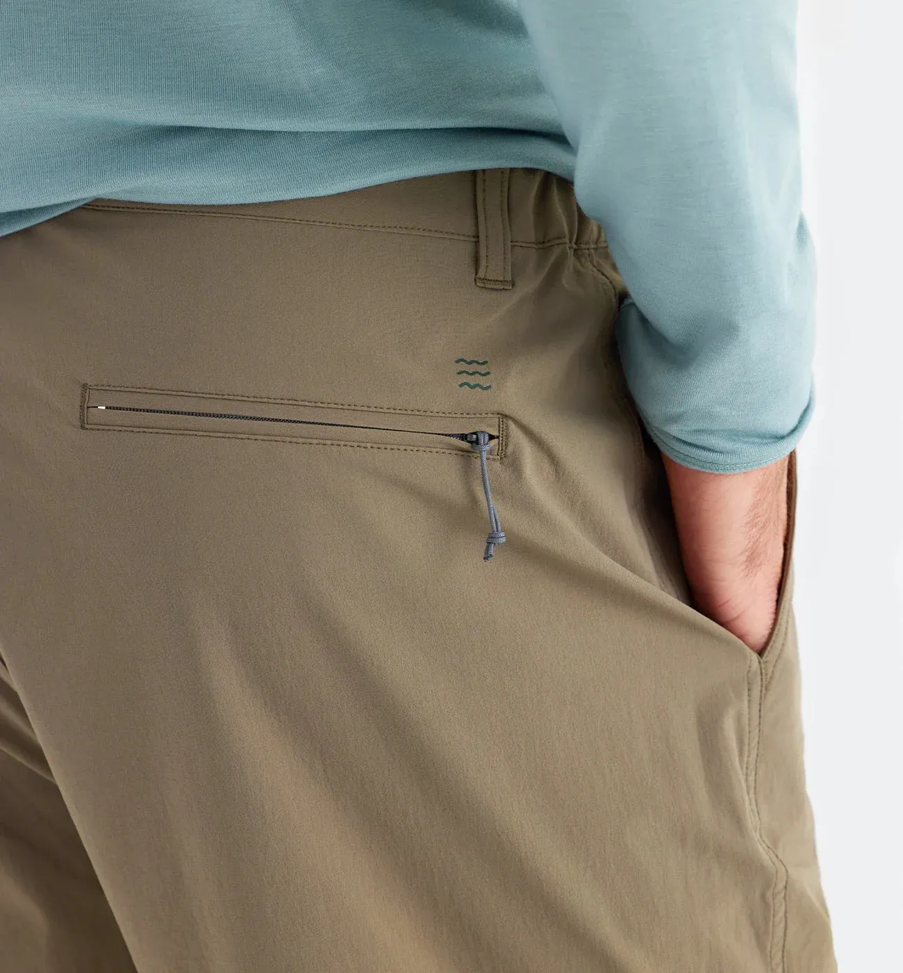 Free Fly Men's Latitude Short in Coriander