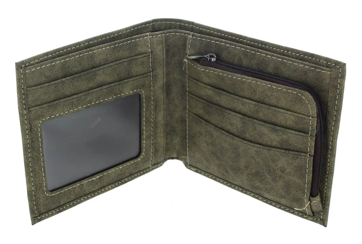 Gears of War 4 Embossed Outsiders Logo Bi-Fold Wallet