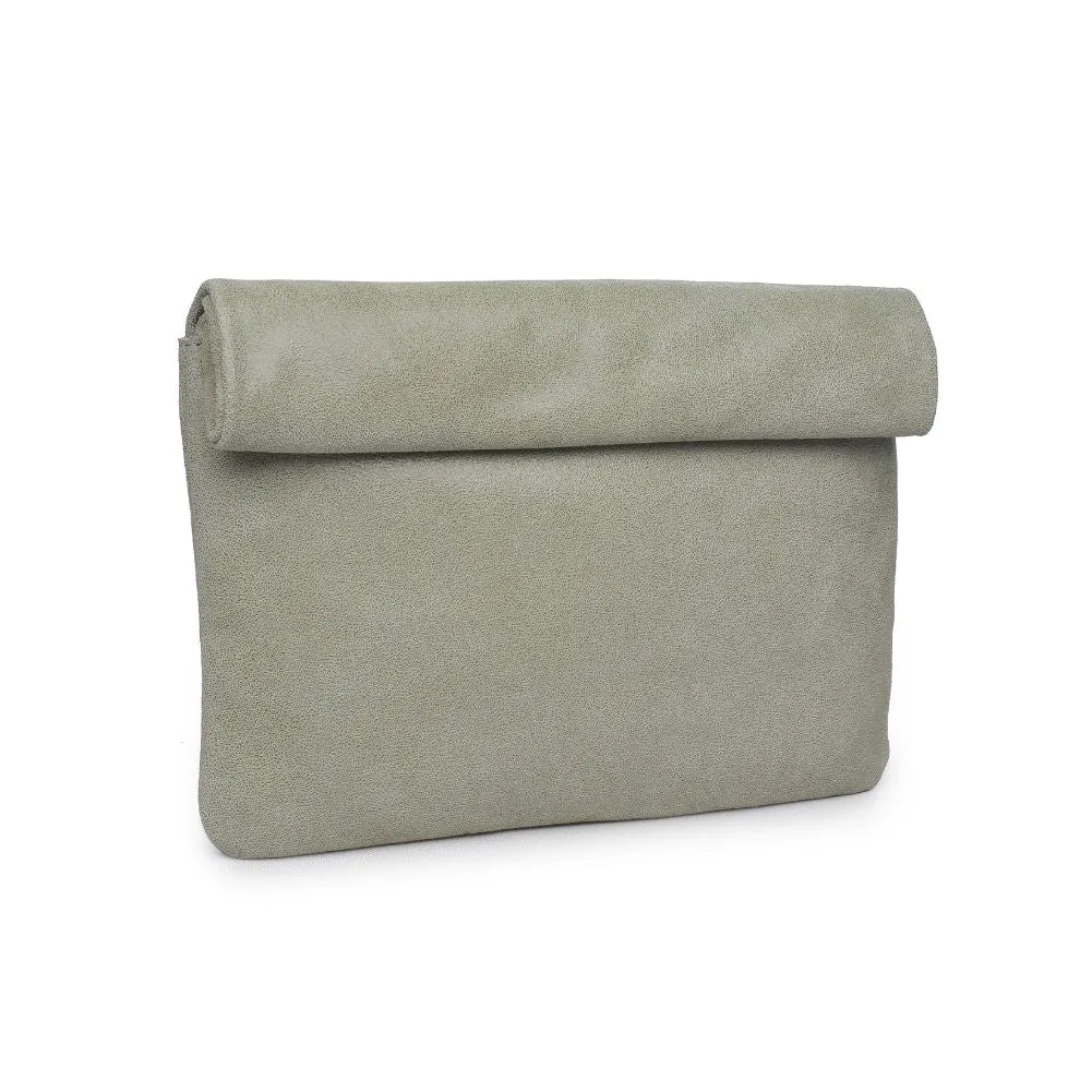 Gianna Metallic Clutch