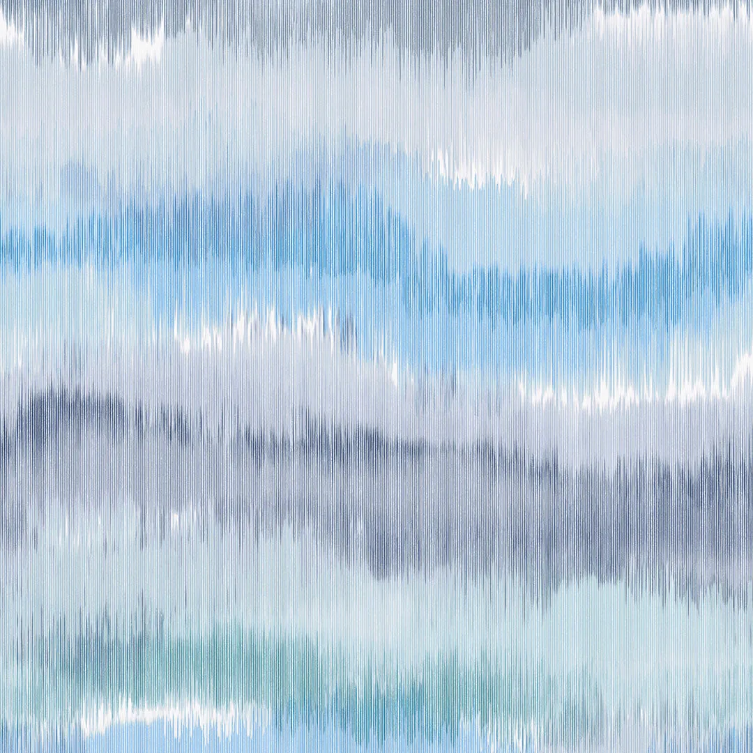 Ikat Waves Peel-and-Stick Luxe Haven Wallpaper