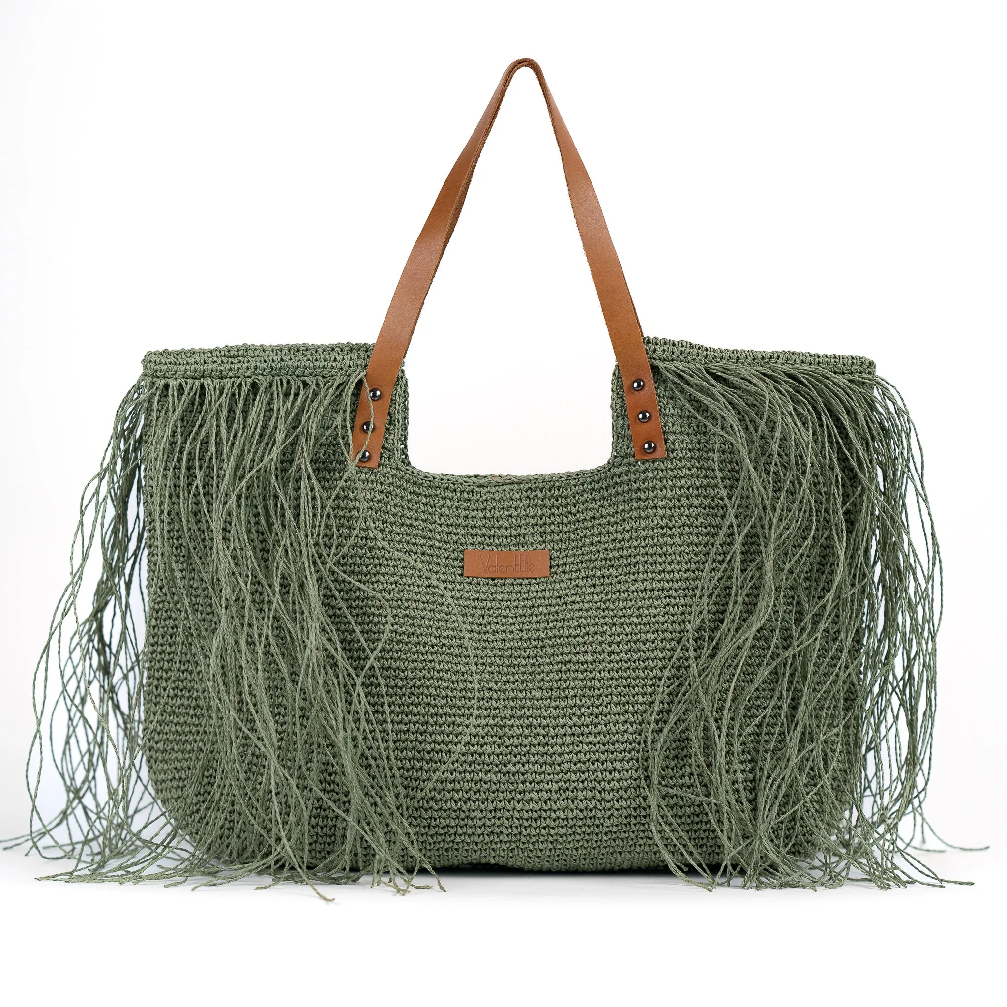 Large Straw Beach Bag