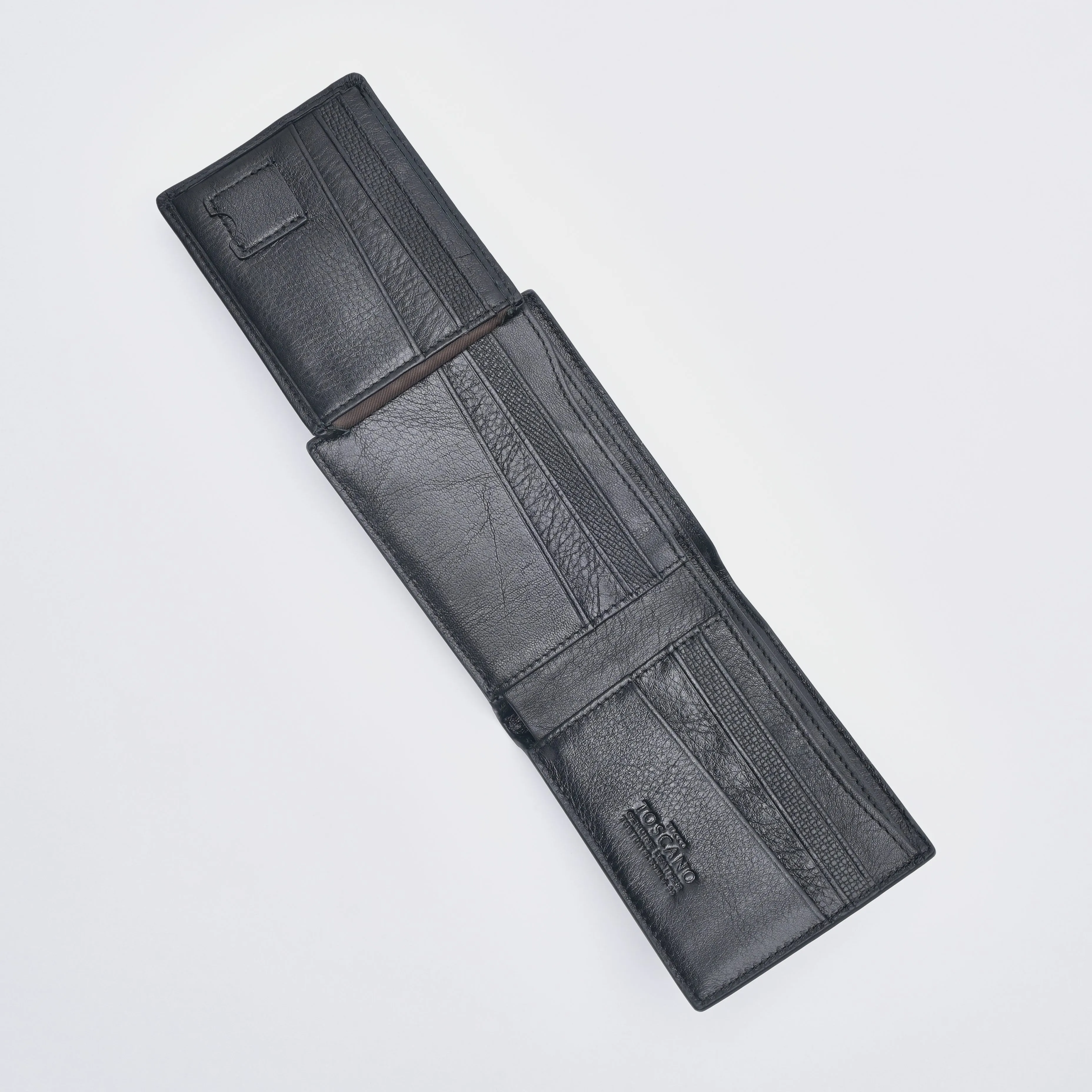 Leather Tri Fold Wallet - TGWT0513LN3ML4