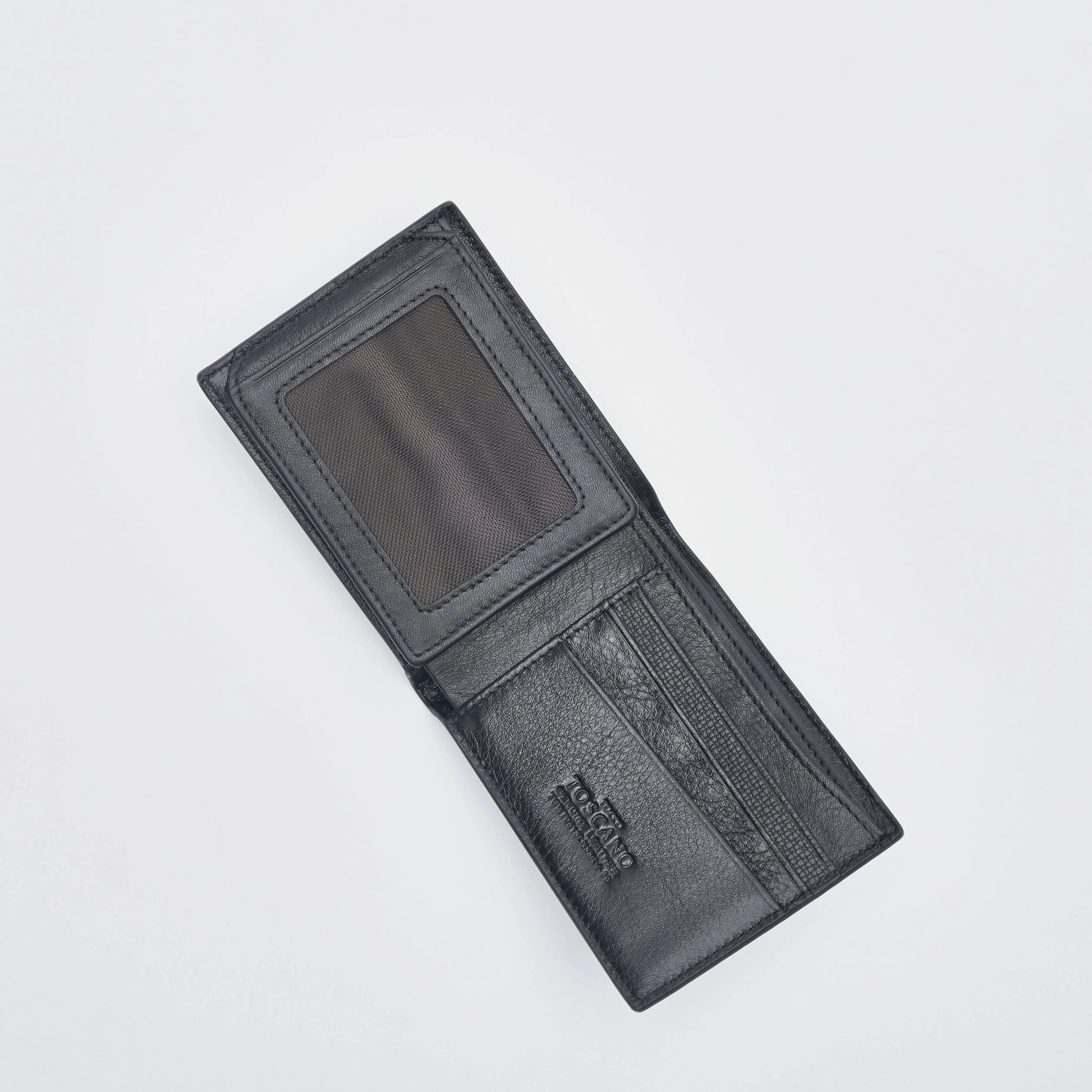 Leather Tri Fold Wallet - TGWT0513LN3ML4