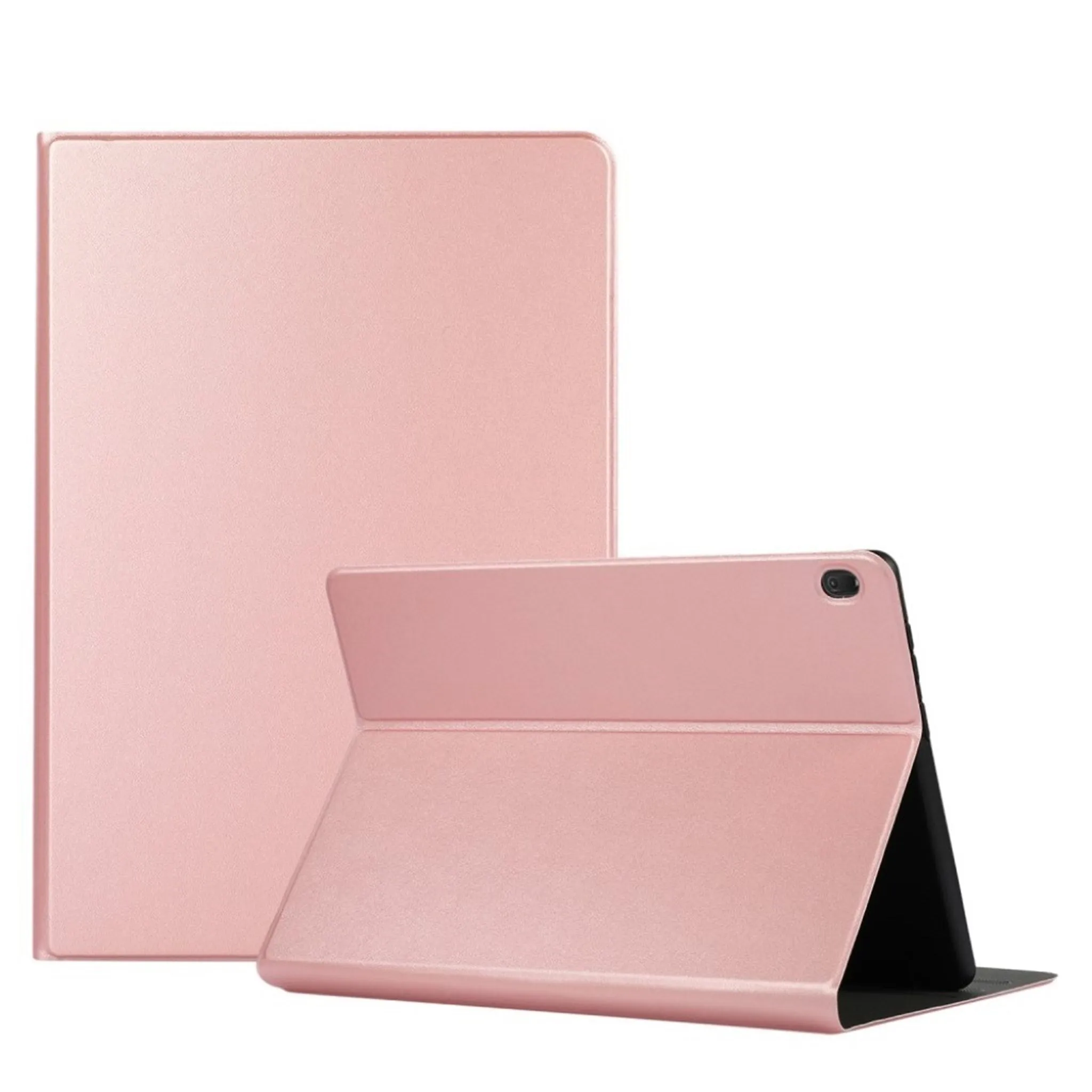 Lenovo Tab M10 simple leather case - Rose Gold