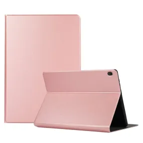 Lenovo Tab M10 simple leather case - Rose Gold