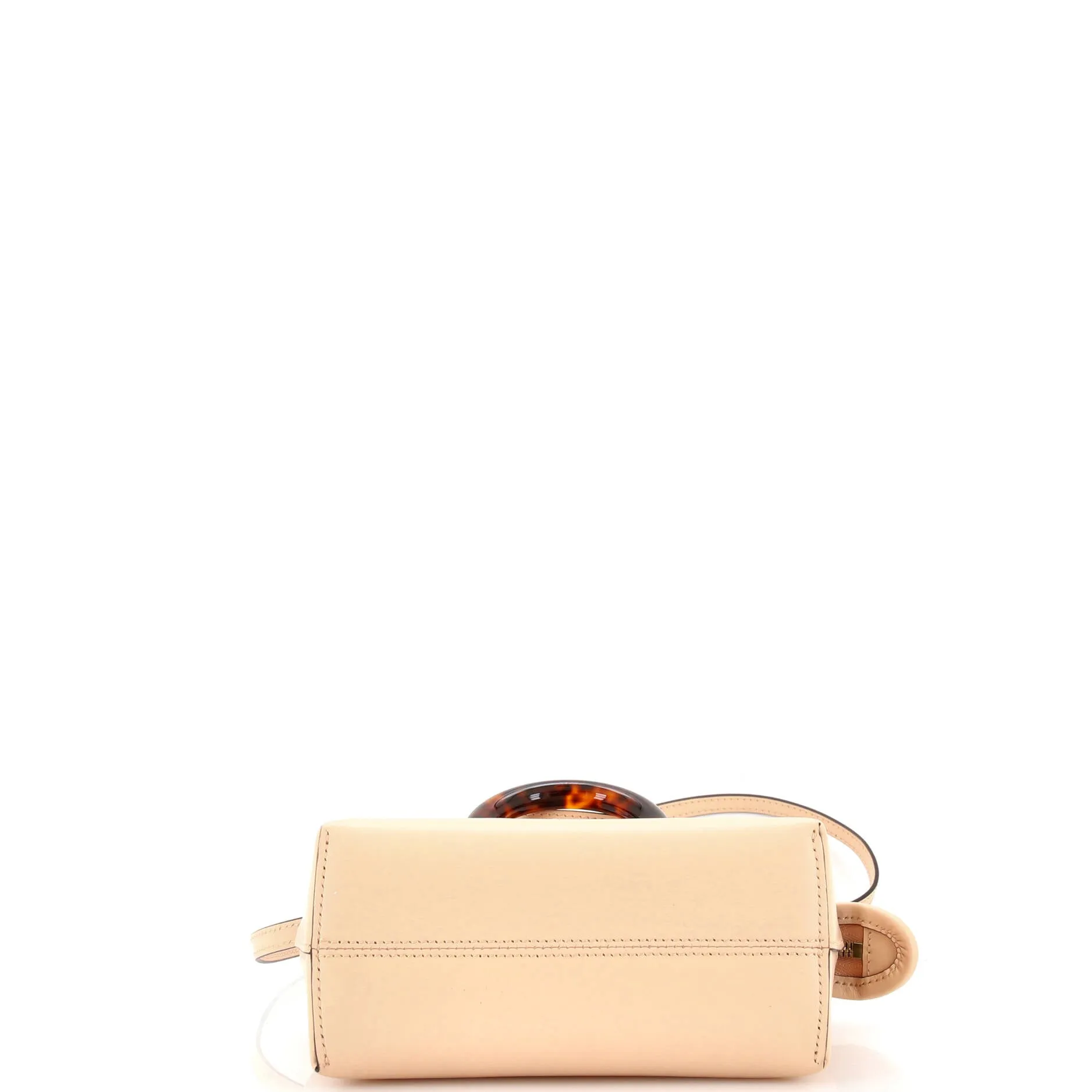 Logo By The Way Top Handle Bag Embossed Leather Mini