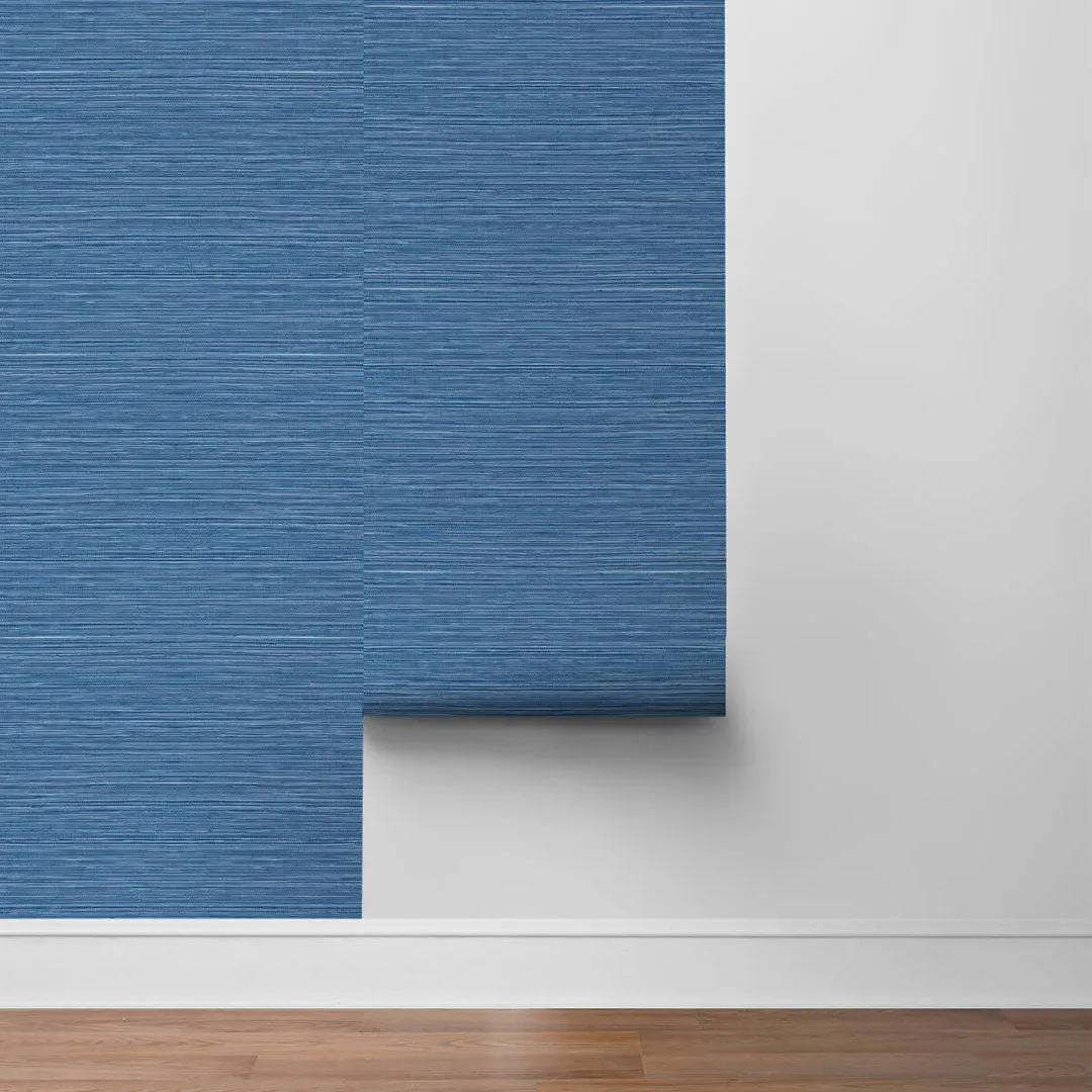 Luxe Sisal Peel-and-Stick Luxe Haven Wallpaper