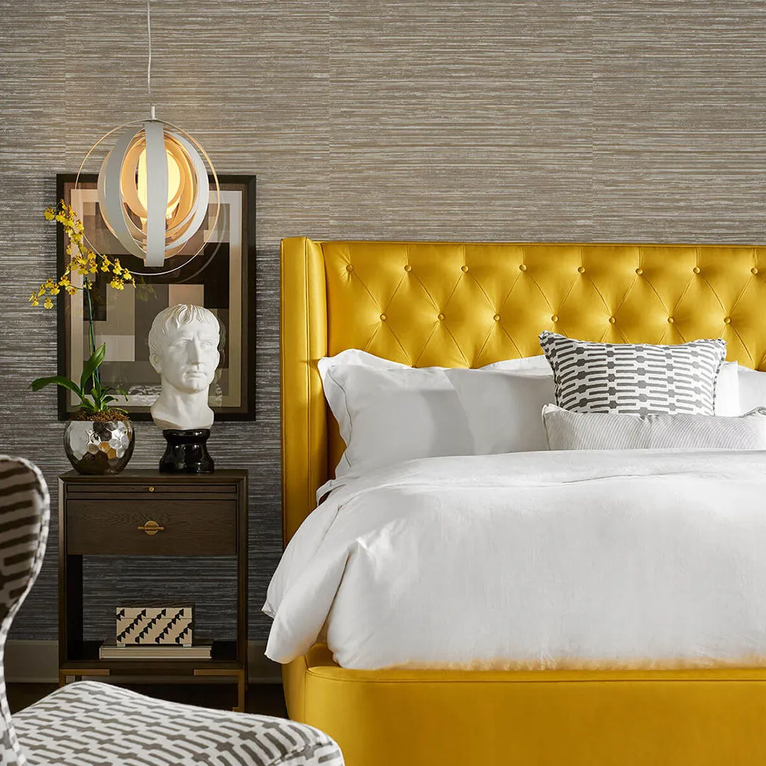 Luxe Sisal Peel-and-Stick Luxe Haven Wallpaper