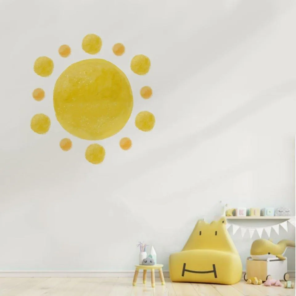 Majestic Sun Removable Wall Sticker