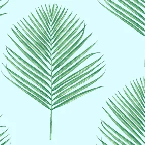 Maui Palm Peel-and-Stick Luxe Haven Wallpaper