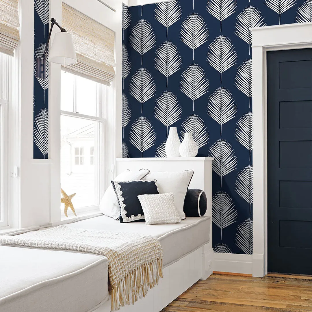 Maui Palm Peel-and-Stick Luxe Haven Wallpaper