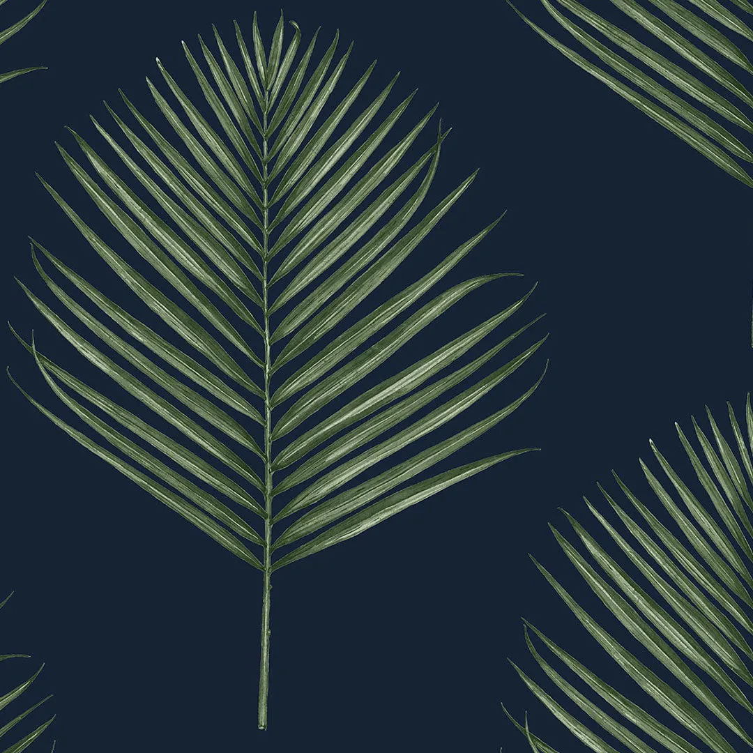 Maui Palm Peel-and-Stick Luxe Haven Wallpaper