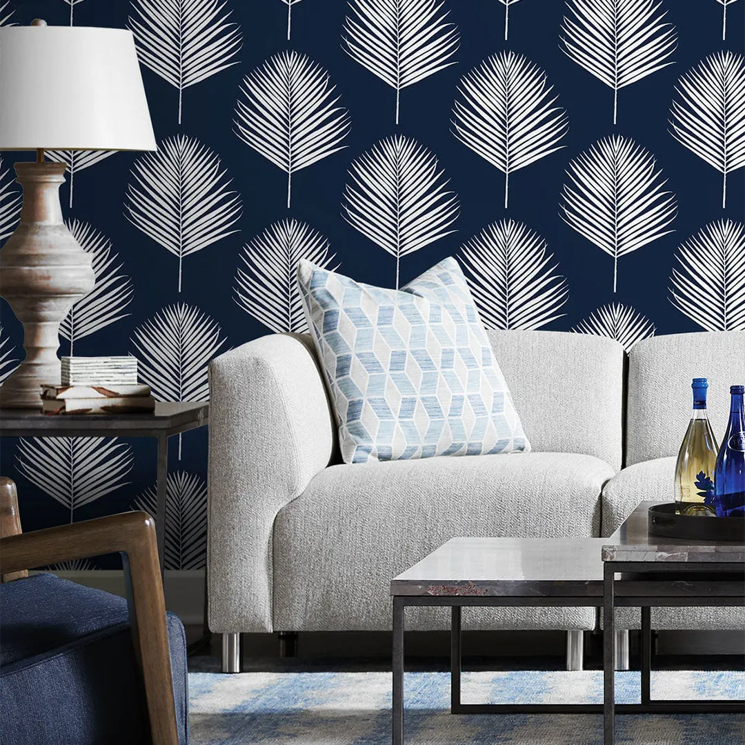 Maui Palm Peel-and-Stick Luxe Haven Wallpaper