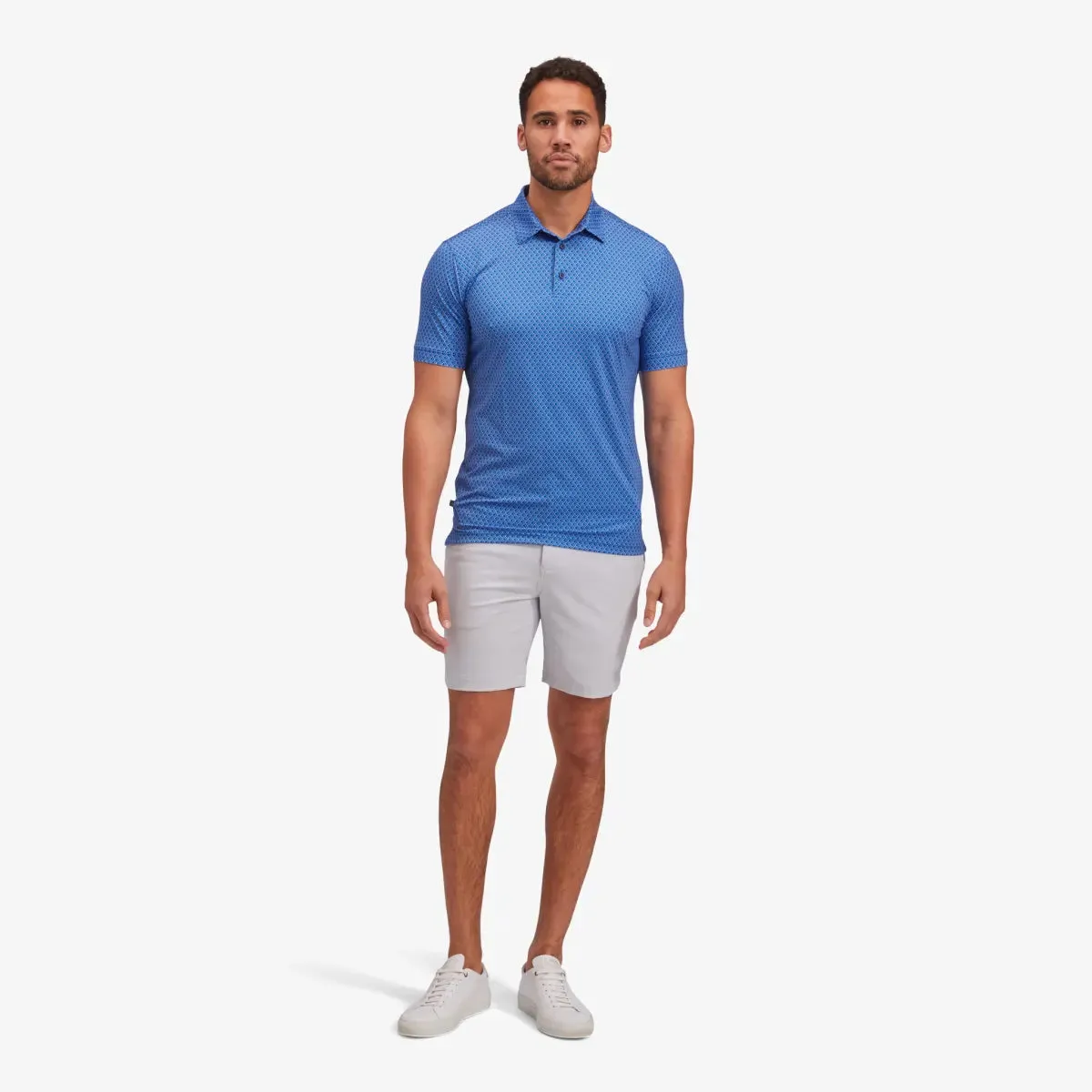 Men's Mizzen   Main | Versa Polo | Blue Diamond Print