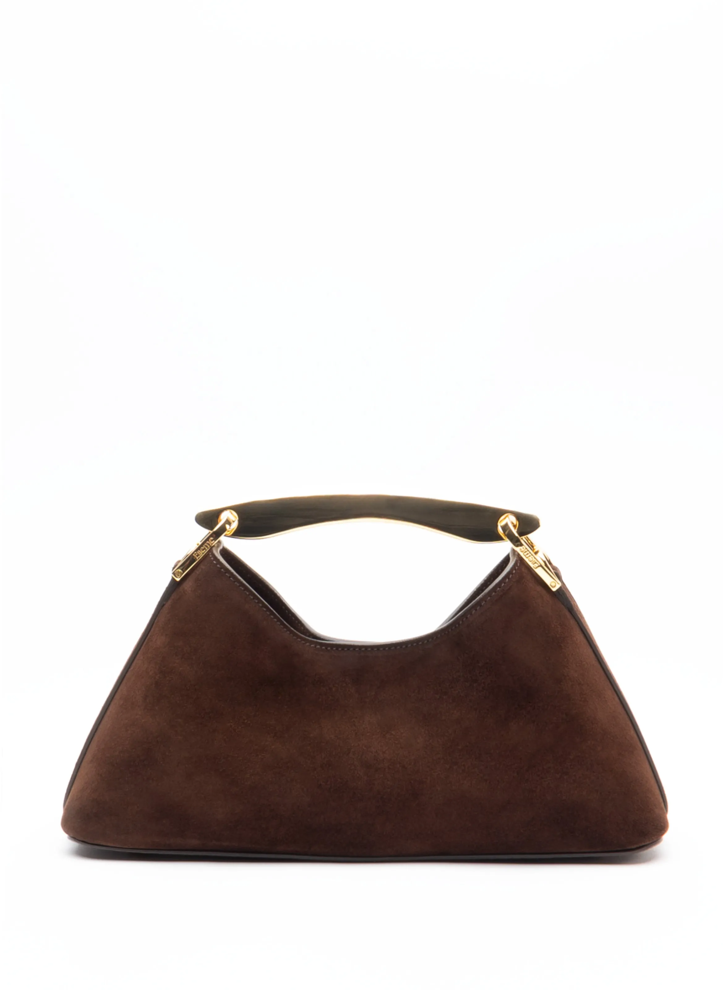 Mini Boomerang Suede Brownie