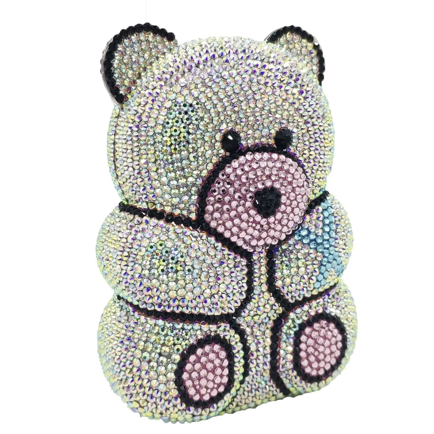 Mini Teddy Shaped Bling Bear