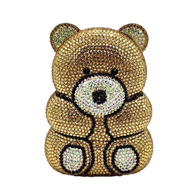 Mini Teddy Shaped Bling Bear