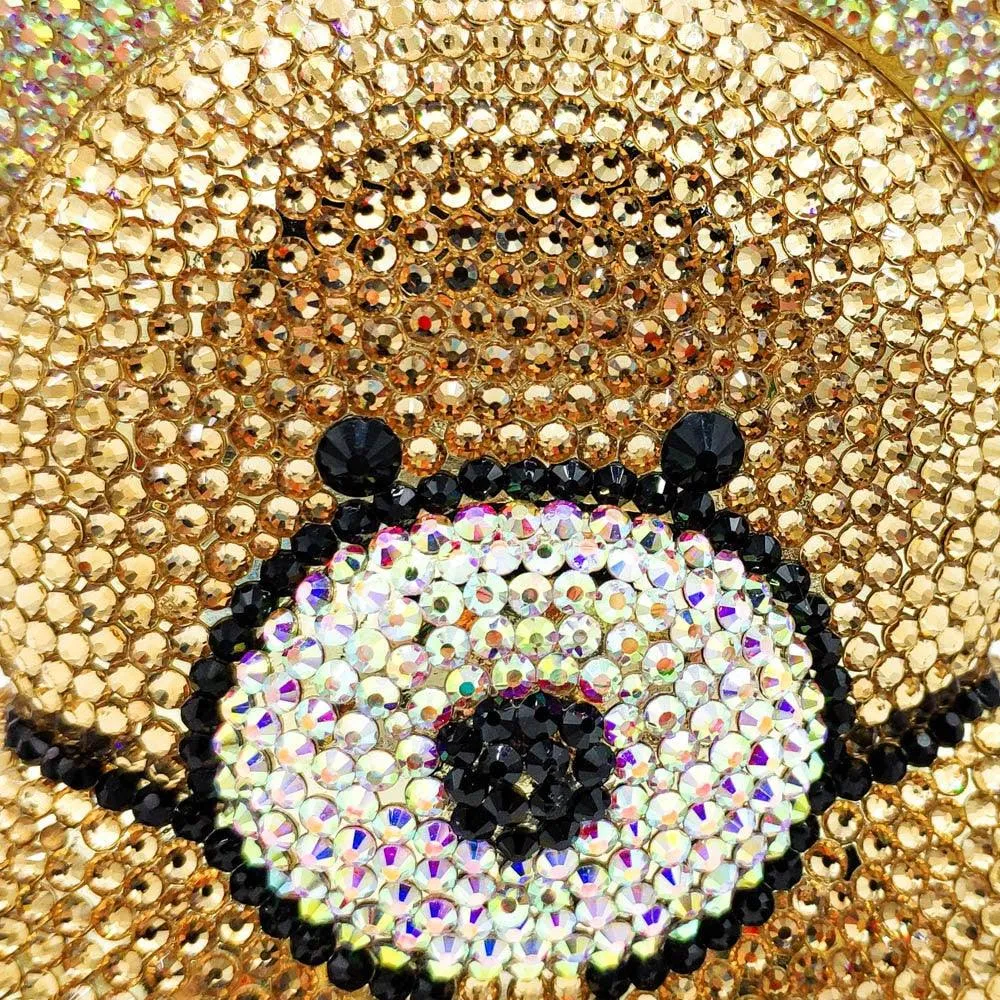Mini Teddy Shaped Bling Bear