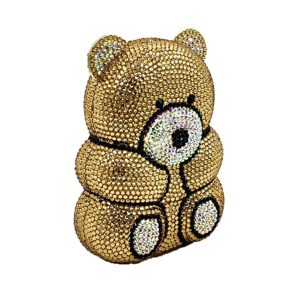 Mini Teddy Shaped Bling Bear