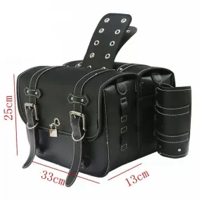 Motorcycle Saddle Bag for Tool Storage