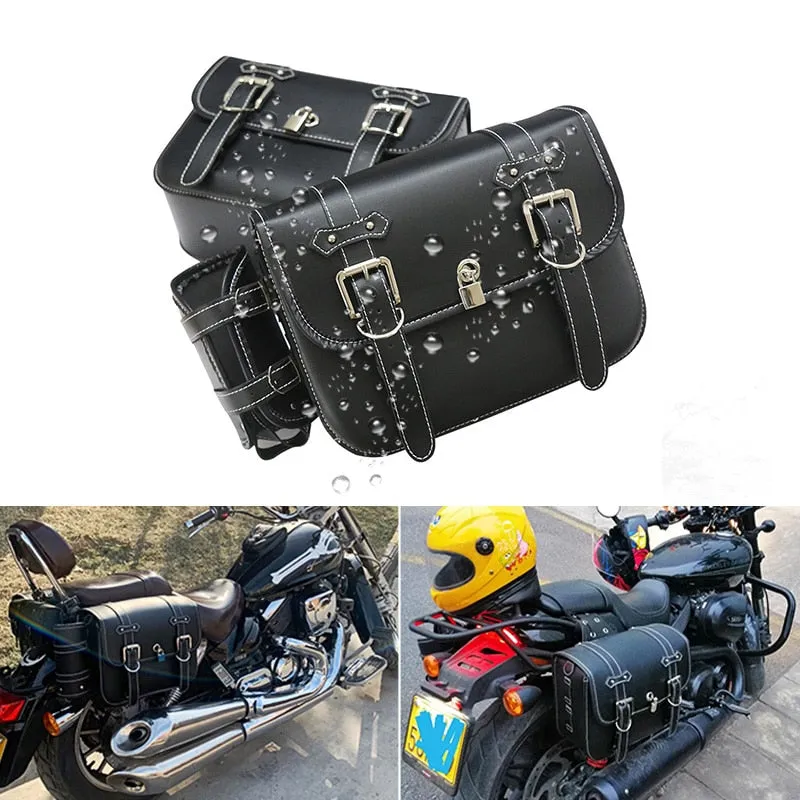 Motorcycle Saddle Bag for Tool Storage