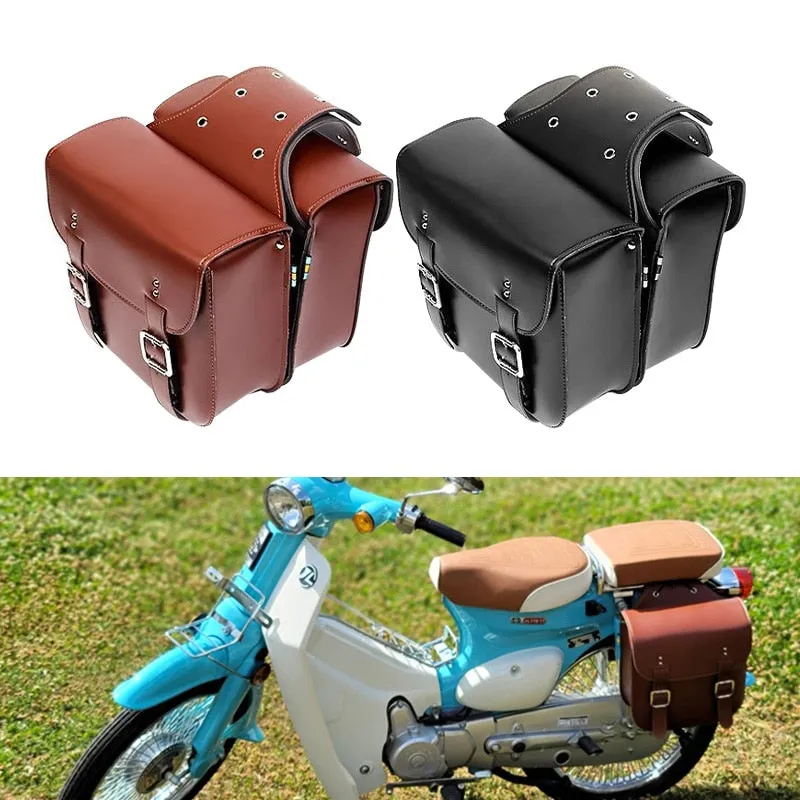 Motorcycle Saddle Bag for Tool Storage