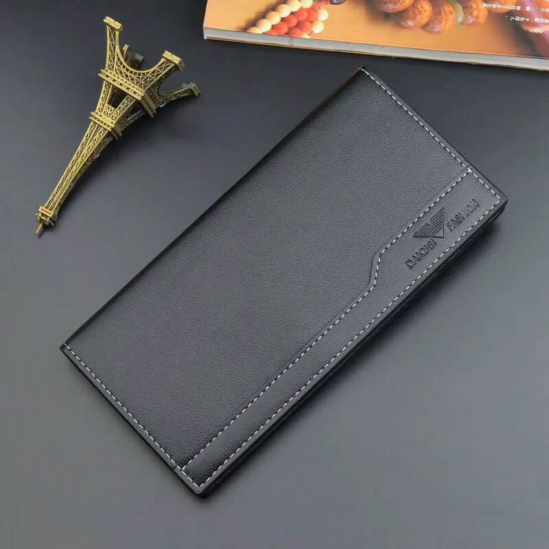 New Fashion Slim and Light weight Long Wallet for Men and Card Holders
