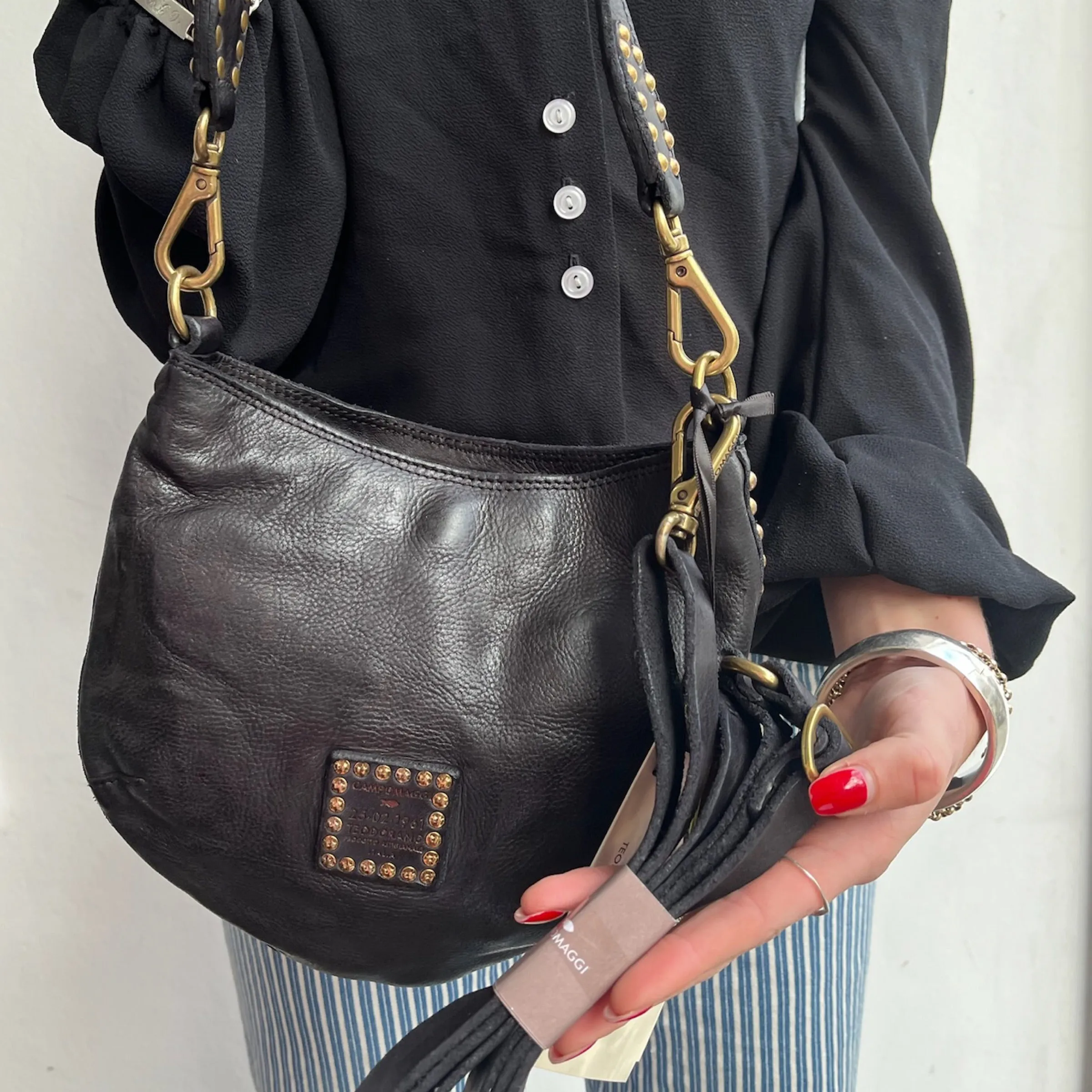 *NEW* Half Sphere Shoulder Bag Black