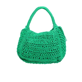 Olympic Net Handbag - Green Court