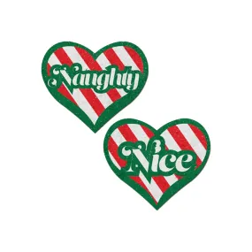 Pastease Naughty & Nice Velvet Heart Pasties