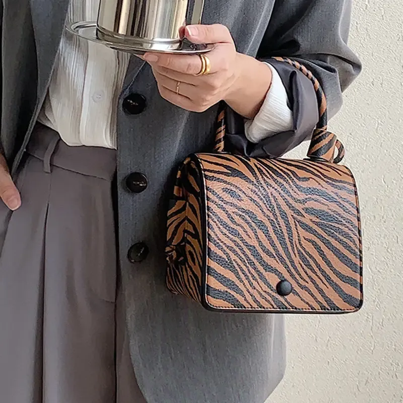 Paziye Animal Print Crossbody Bags