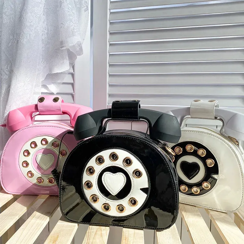 Personality Digital Simulation Phone Shape Messenger Bag