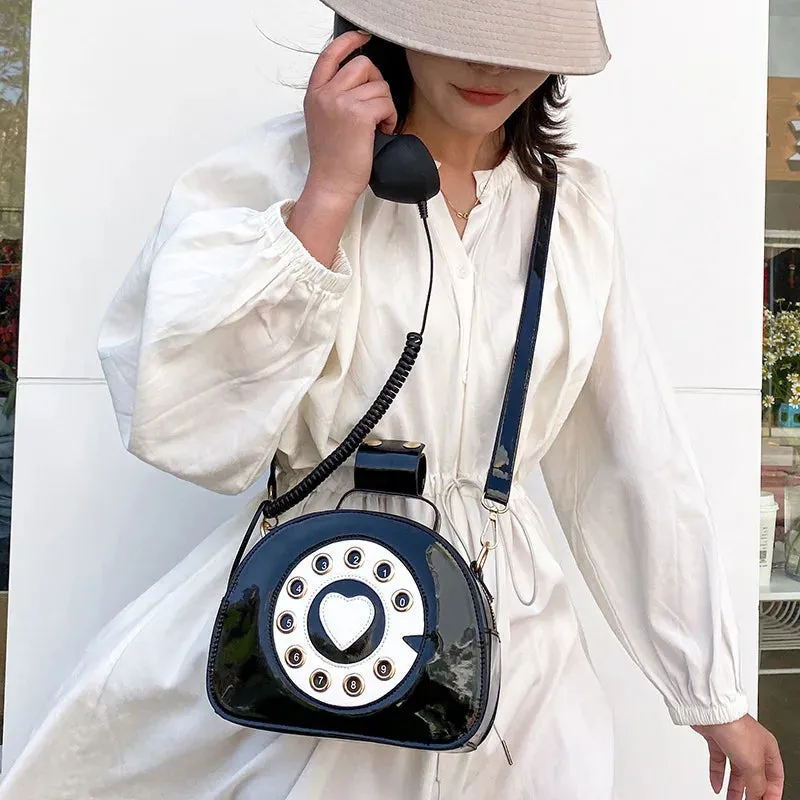 Personality Digital Simulation Phone Shape Messenger Bag