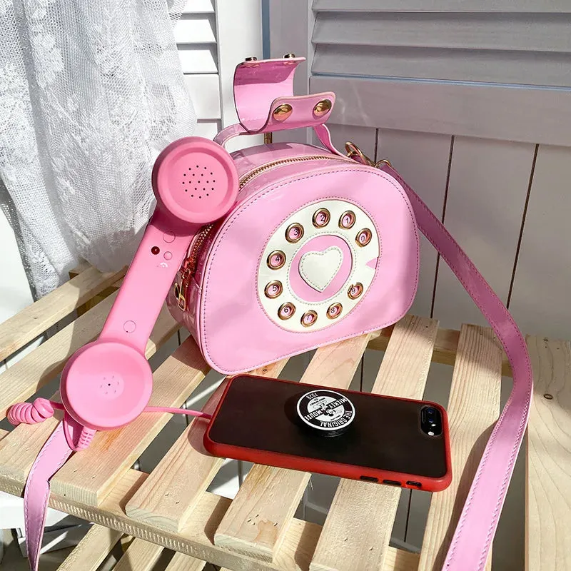 Personality Digital Simulation Phone Shape Messenger Bag