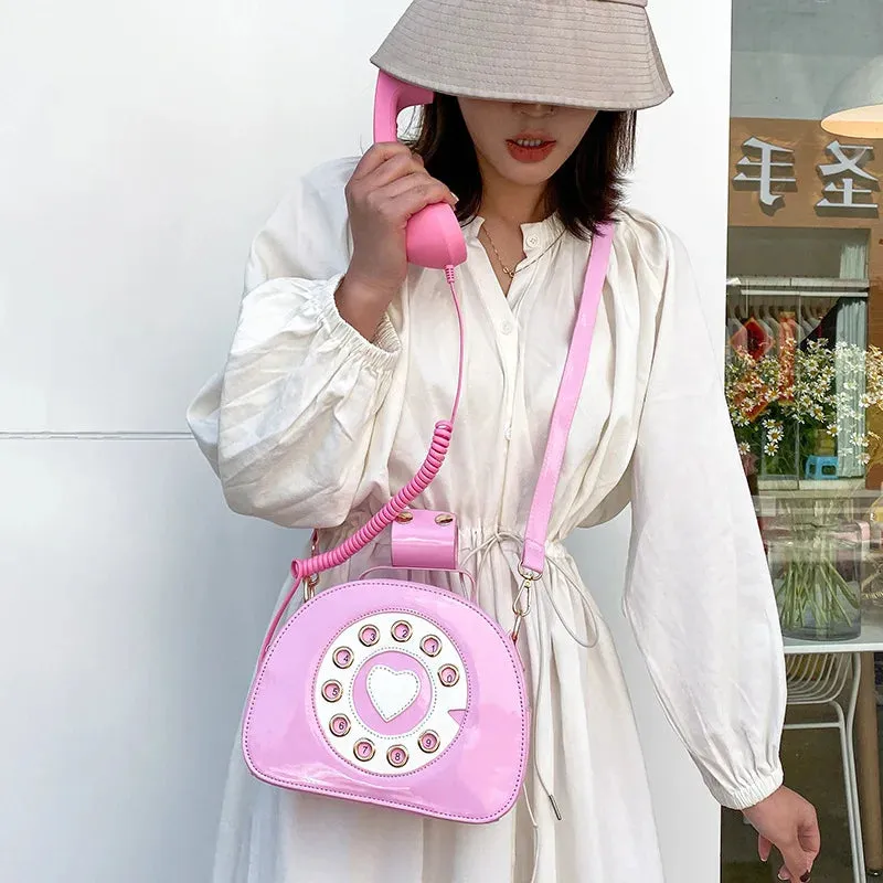 Personality Digital Simulation Phone Shape Messenger Bag