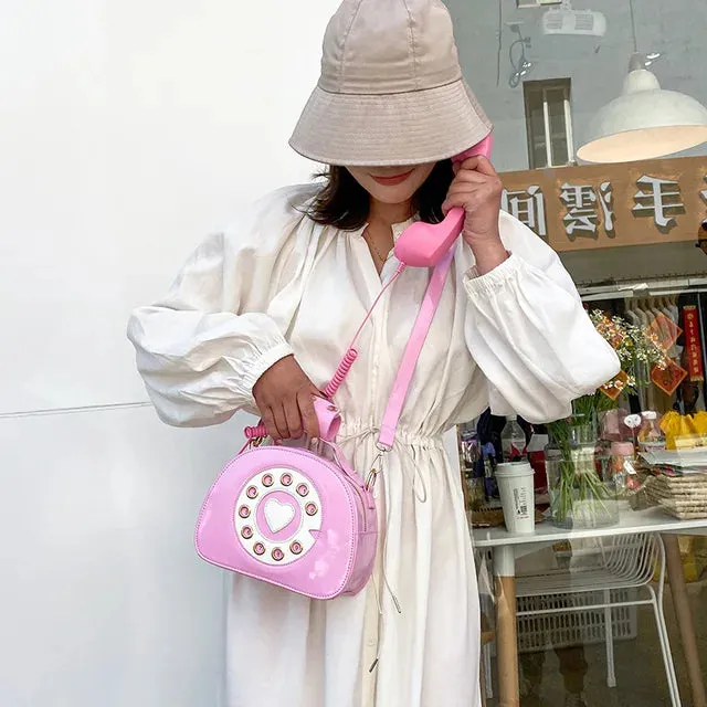Personality Digital Simulation Phone Shape Messenger Bag