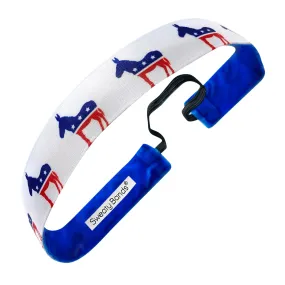 Proud Democrat | Red, White, Blue | 1 Inch