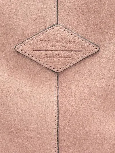 Rag & Bone- Camden Mini Shopper Nude Suede