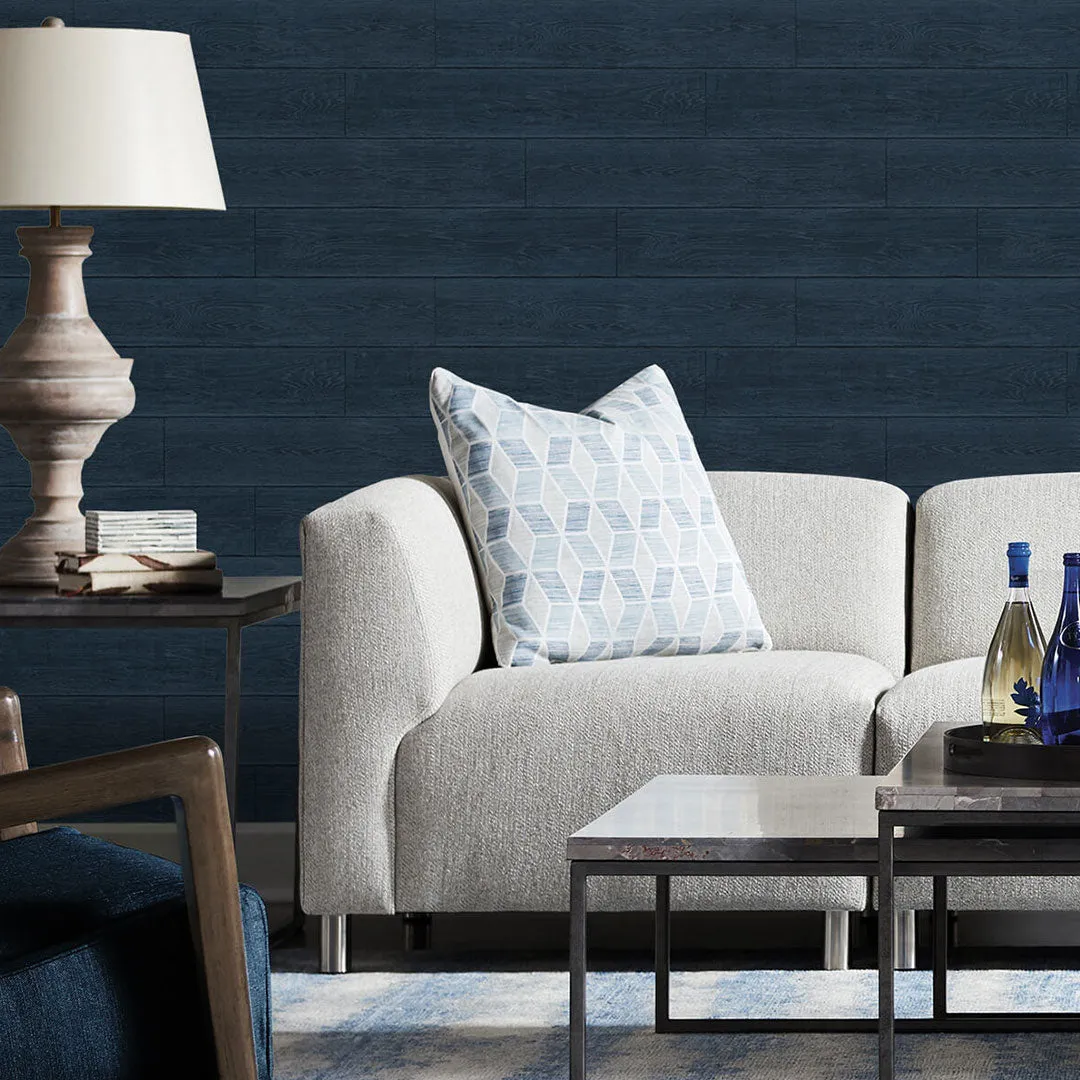 Rustic Shiplap Peel-and-Stick Luxe Haven Wallpaper