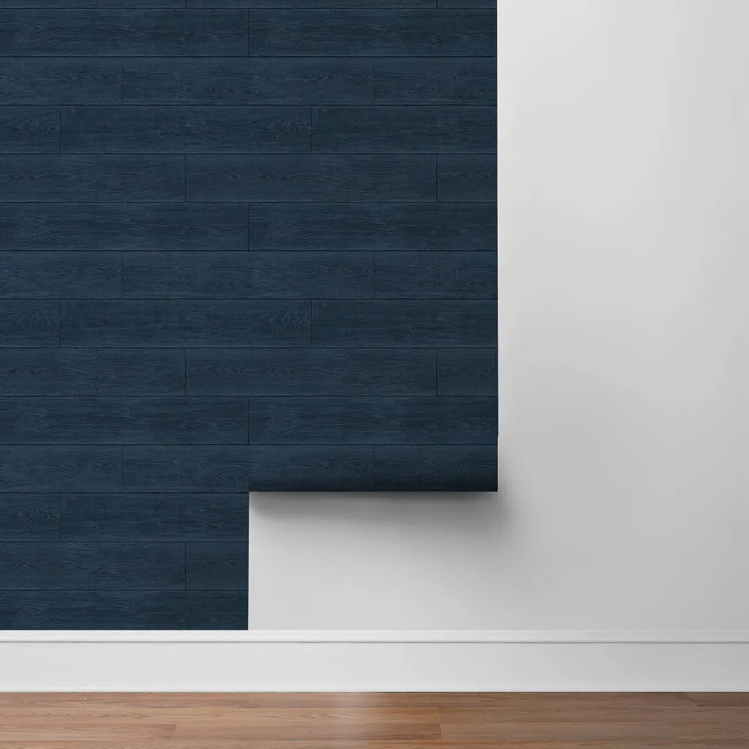 Rustic Shiplap Peel-and-Stick Luxe Haven Wallpaper