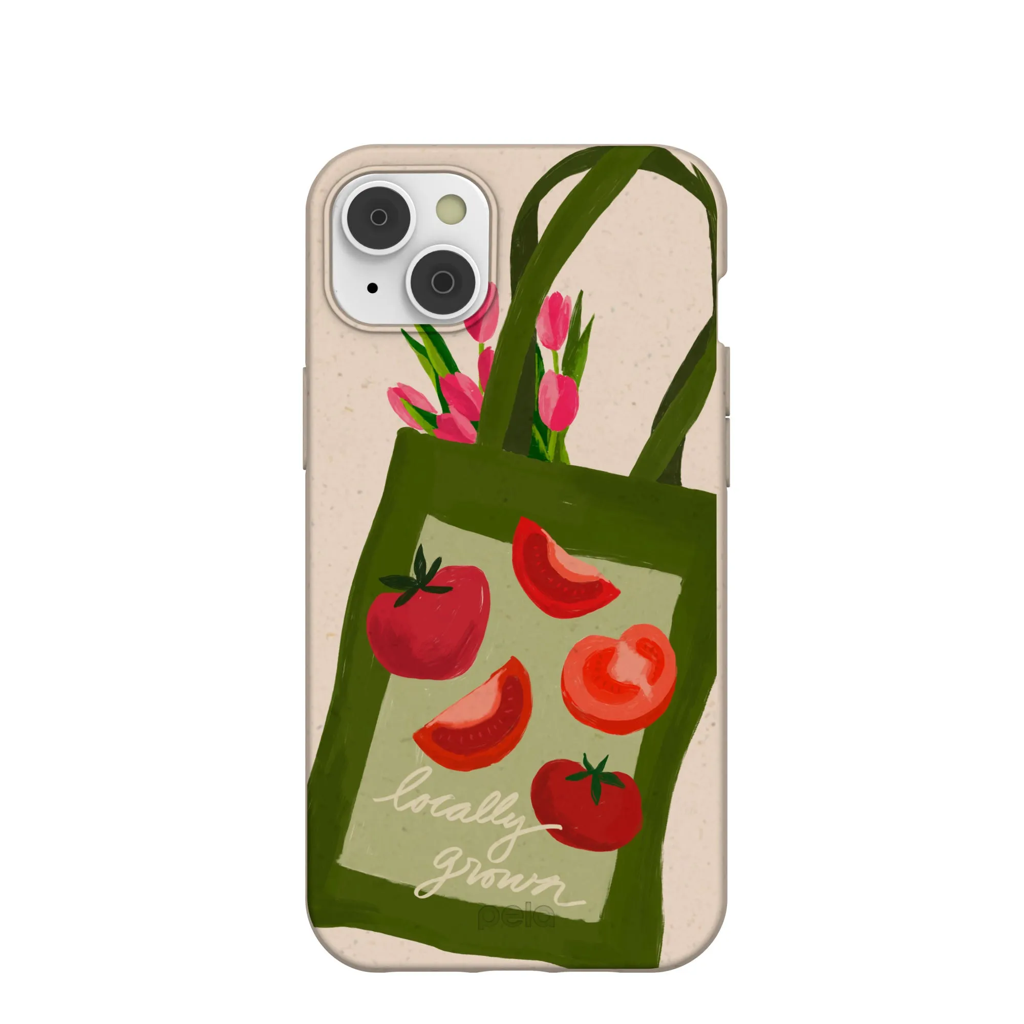 Seashell Market Tote iPhone 14 Plus Case
