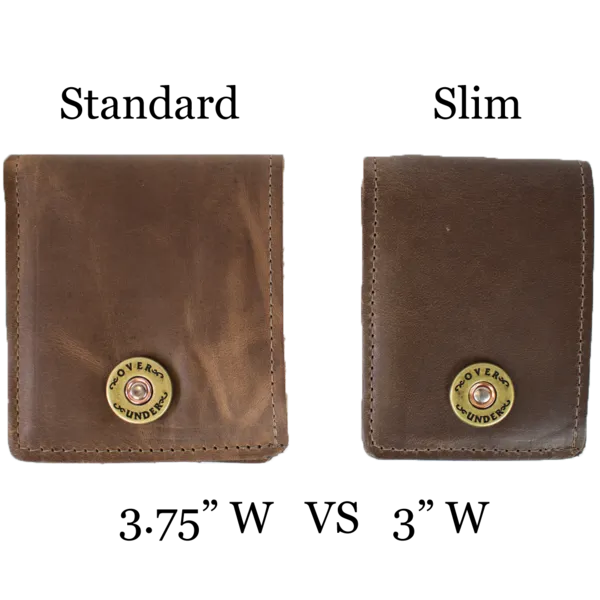 Slim Horween Bifold Wallet