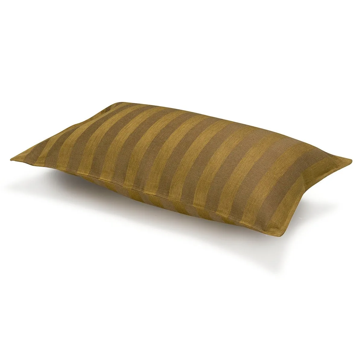 Souveraine gold cushion cover by Le Jacquard Francais