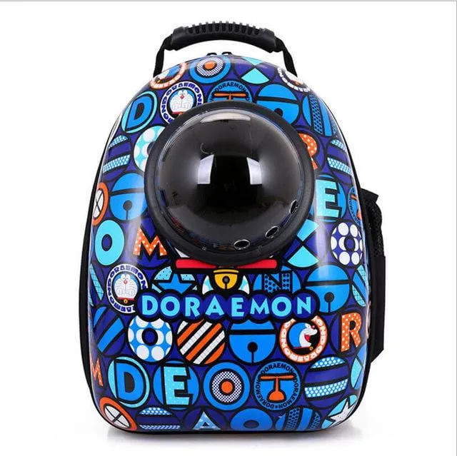 Space Capsule Bubble Window Pet Backpack